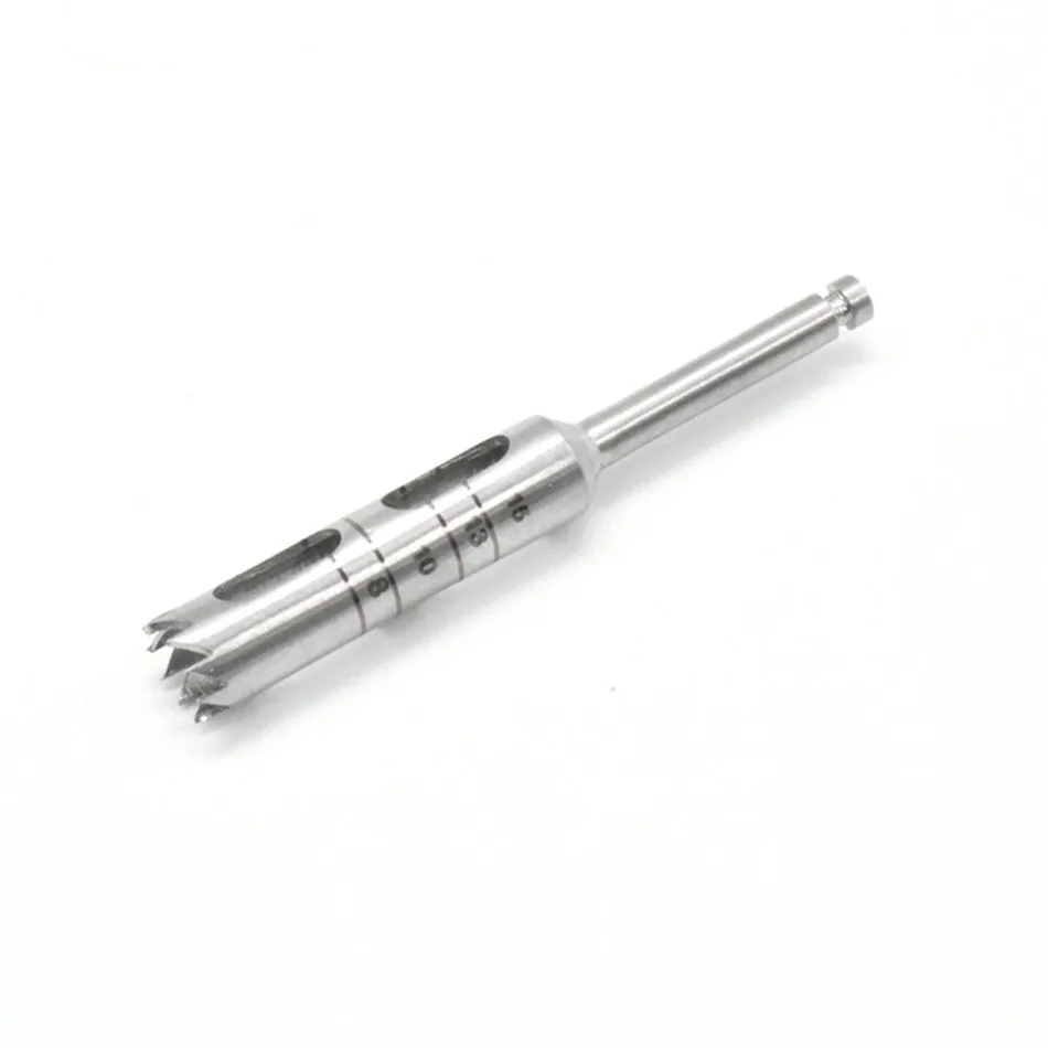 Foret à trépan osseux pour Implant dentaire, fraise en acier inoxydable, outils de plantation de dentisterie, accessoires d'instruments pour dentistes, 1 pièces