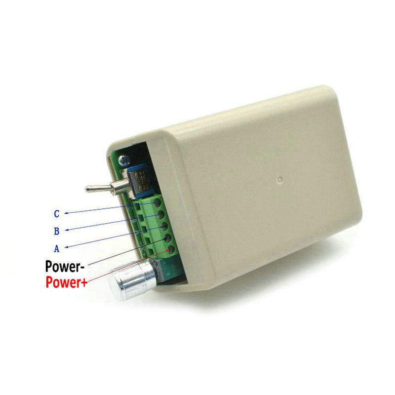 DC5V-36V 3-Phase Brushless Motor Speed Controller Reversible Switch 15A Controlador De Velocidad Del Motor De