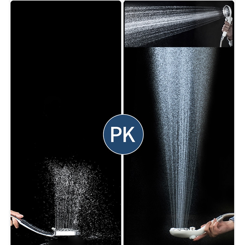 Pomme de douche de remplacement | SPA économiseur d'eau, pommeau de douche à haute pression réglable avec 3 Modes