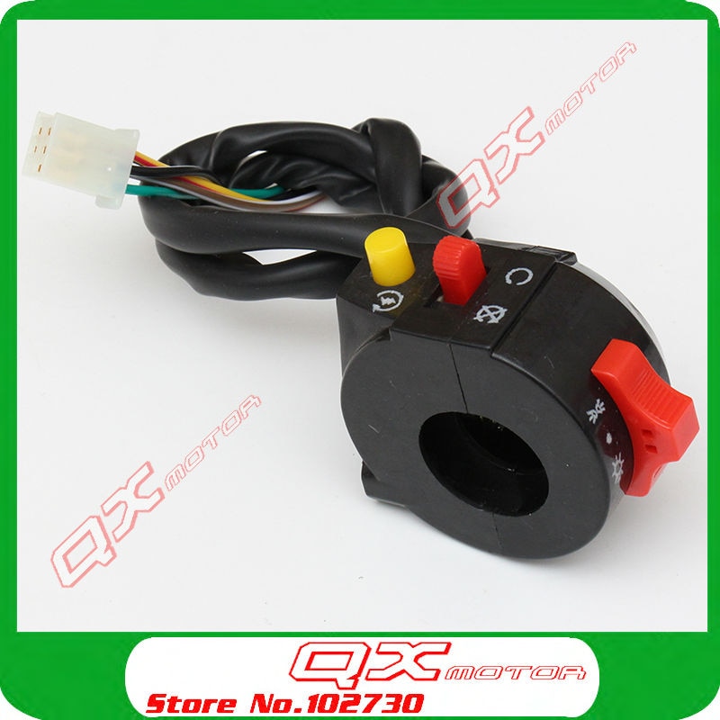 Start switch Light Switch Kill Switch for Enduro Supermoto Off Road ATV Quad Motorcycle Pocket bike Steel Bike scooter