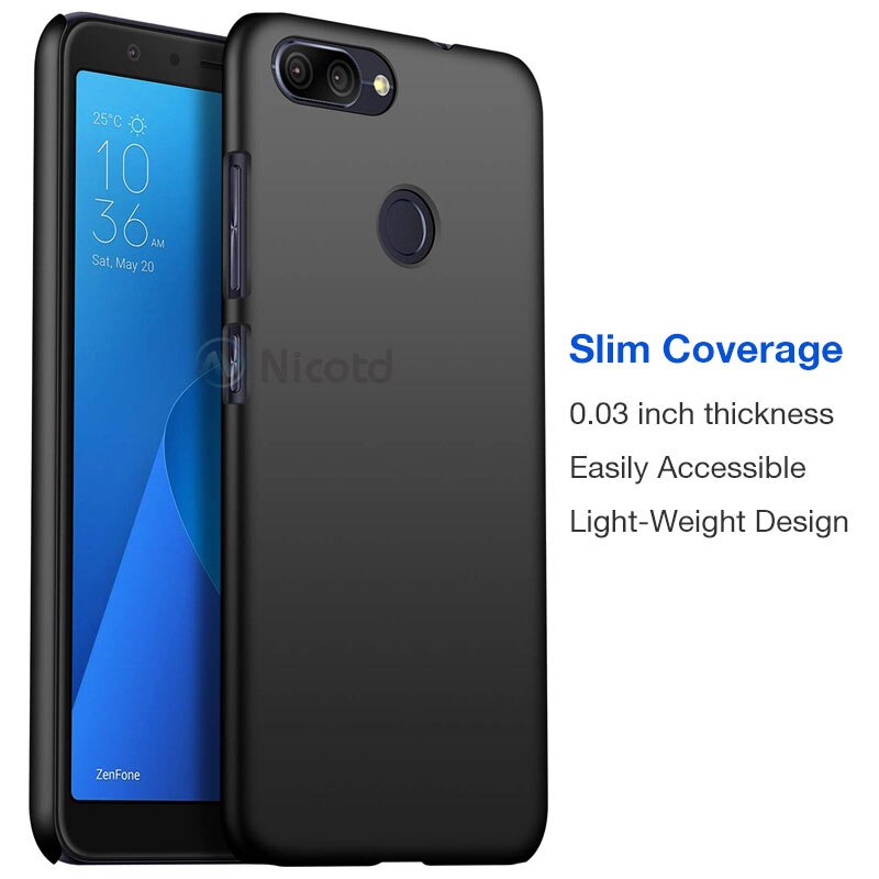 Hard PC Case Cover Voor Asus Zenfone Max Plus (M1) ZB570TL Luxe Plastic Matte Telefoon Geval Voor Asus Zenfone Max Plus (M1) ZB570TL