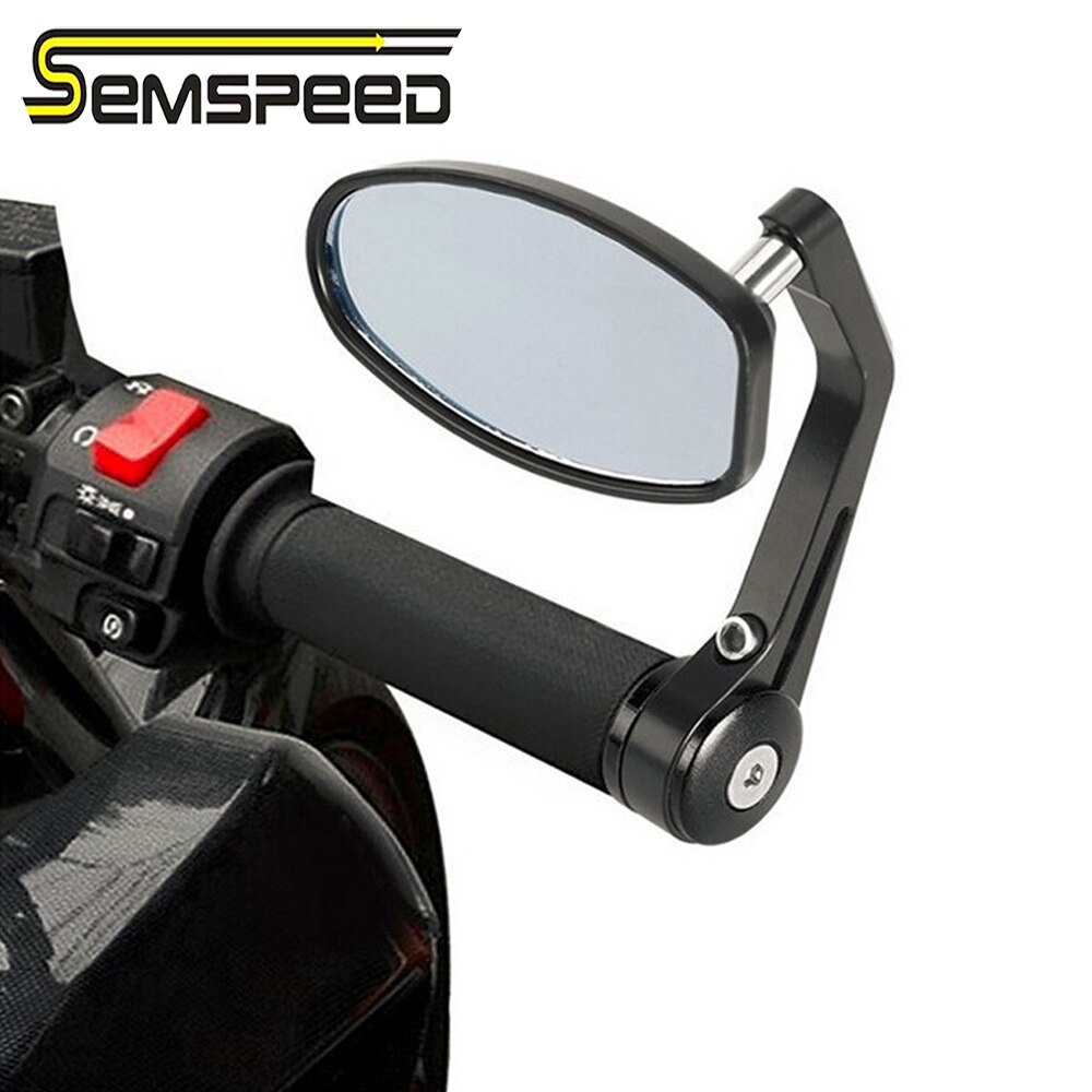 Specchietto per estremità manubrio Evo sinistro CNC Racing Colore