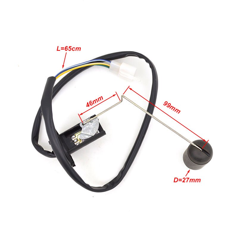 2088 Motorcycle Fuel Level Sensor Gasoline Tank Sensor Oil Float Fuel Gauge Unit For Yamaha ZY125 ZY 125 Spare Parts