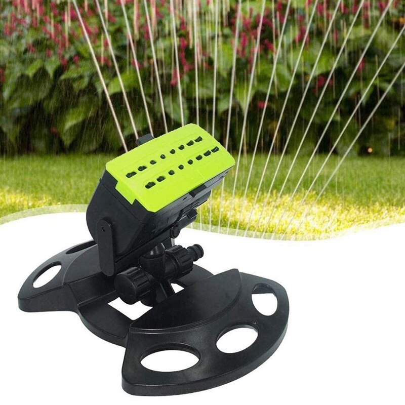 16 Hole Lawn Sprinkler Water Spray Nozzle Watering Irrigation Swinging Garden Sprinkler Garden Tool Irrigation Tools