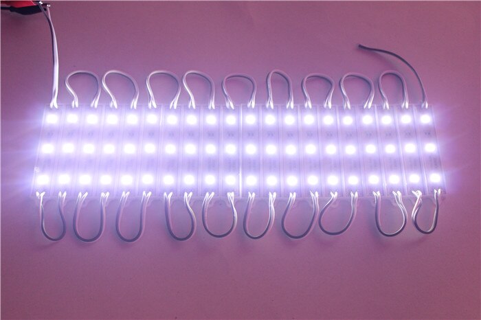 20pcs/100pcs/200pcs/lot SMD 5050 LED light module White RGB LED backlight LED module Waterproof IP65 DC12V