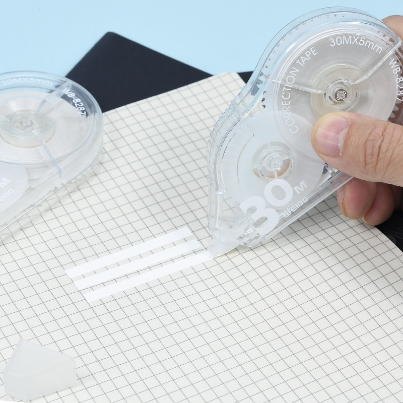30M White Out Correction Tape School Office Supplies White Out Correction Tape-belt One Piece Op packing