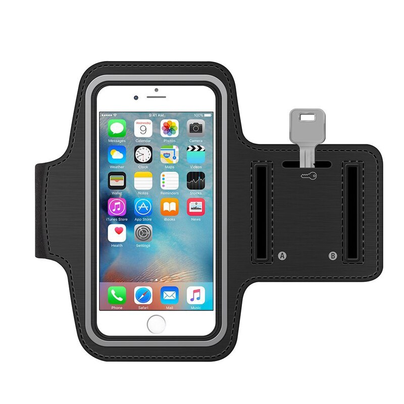 Armbånd til apple ipod touch 6g sport løbende telefon cover cover pose gym armband mobiltelefon taske sag