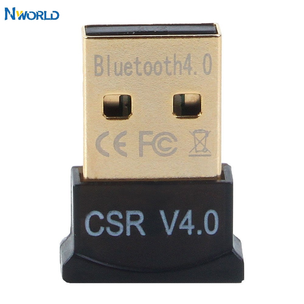 Nworld Wireless USB Bluetooth Adapter V4.0 Network Dongle MusicReceiver Adaptador Bluetooth Transmitter For Computer PC Laptop