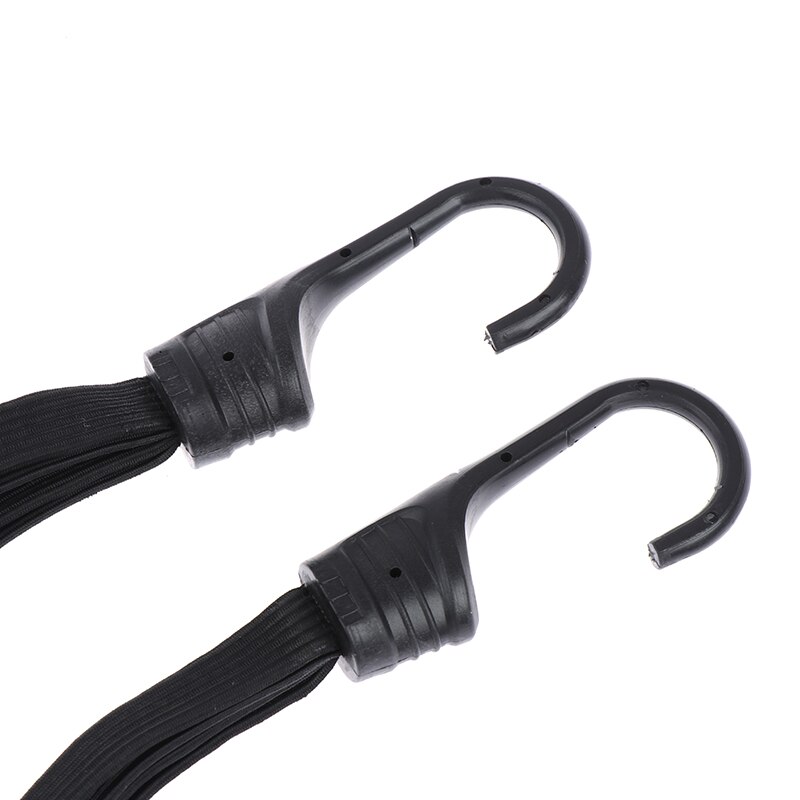 90cm Motorcycle Helmet Straps 2 Hooks Luggage Retractable Elastic Rope