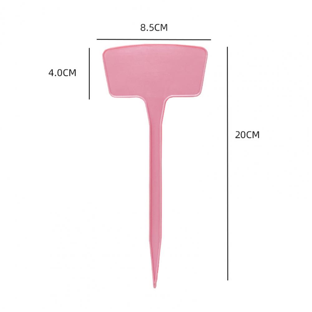 10 sztuk/zestaw 20cm etykiety na rośliny wodoodporna konstrukcja wkładki w kształcie litery T plastikowe znaczniki na rośliny klasyfikacja znak sortowania bilet robić ogrodnictwa