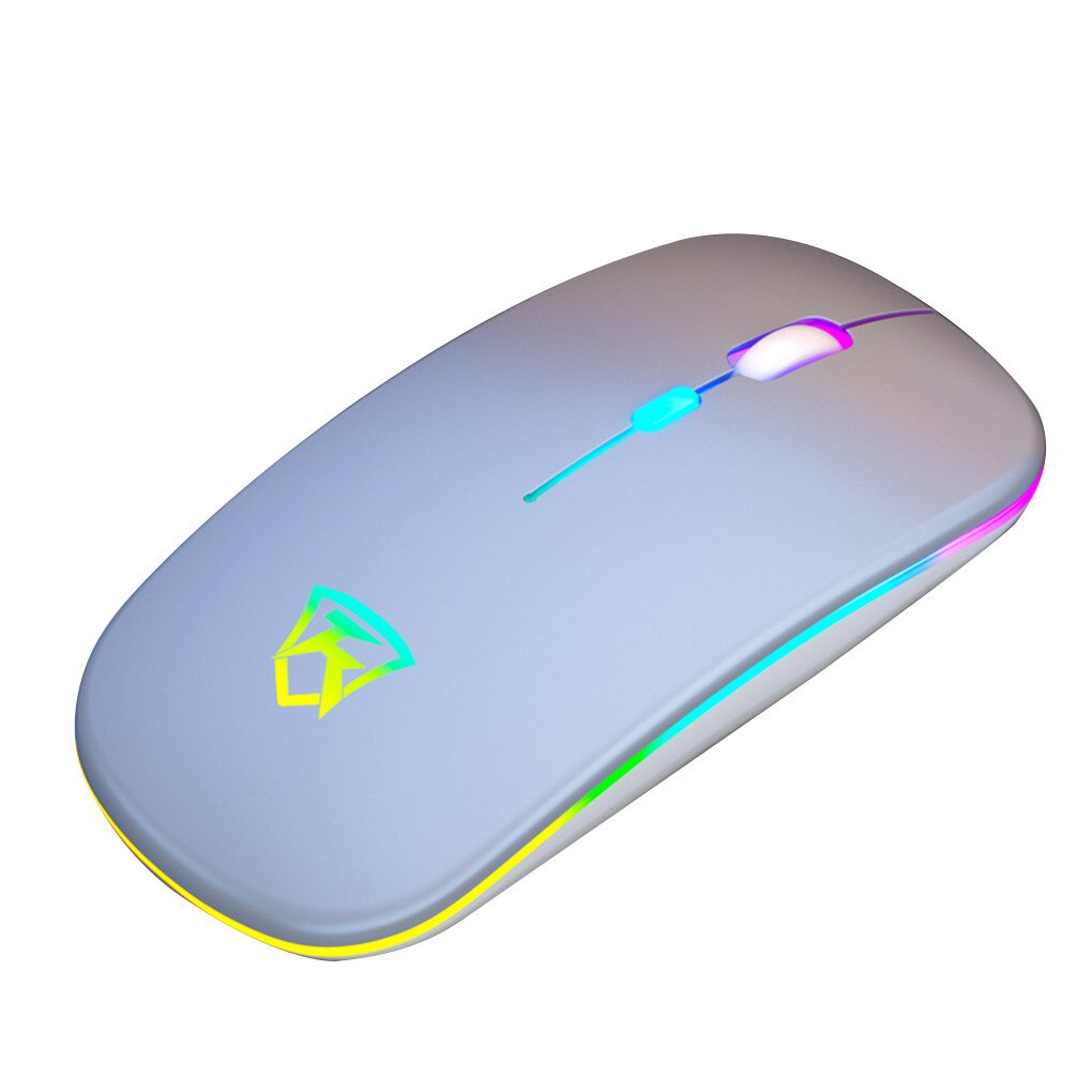Mouse Wireless Silent LED Backlit Mice USB Optical Ergonomic Gaming Mouse PC 1600DPI 2.4GHz Computer Mouse For Laptop PC: NO.5
