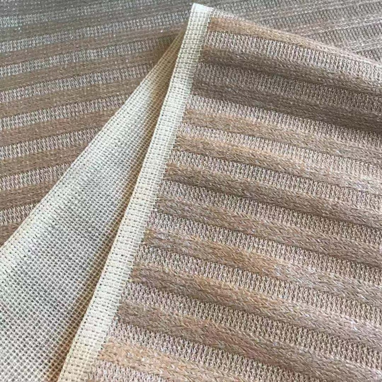 Pp kunstmatige raffia geweven stof ambachtelijke geweven stof rotan stro diy dames strandtas schoenen materiaal tecido de palha