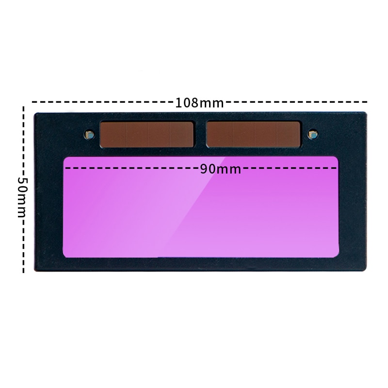 Solar- Schweißen Objektiv Filter Fenster Öffnung Helm Schatten Automatische Verdunkelung Schweißen Brille Helm Objektiv Filter Schatten