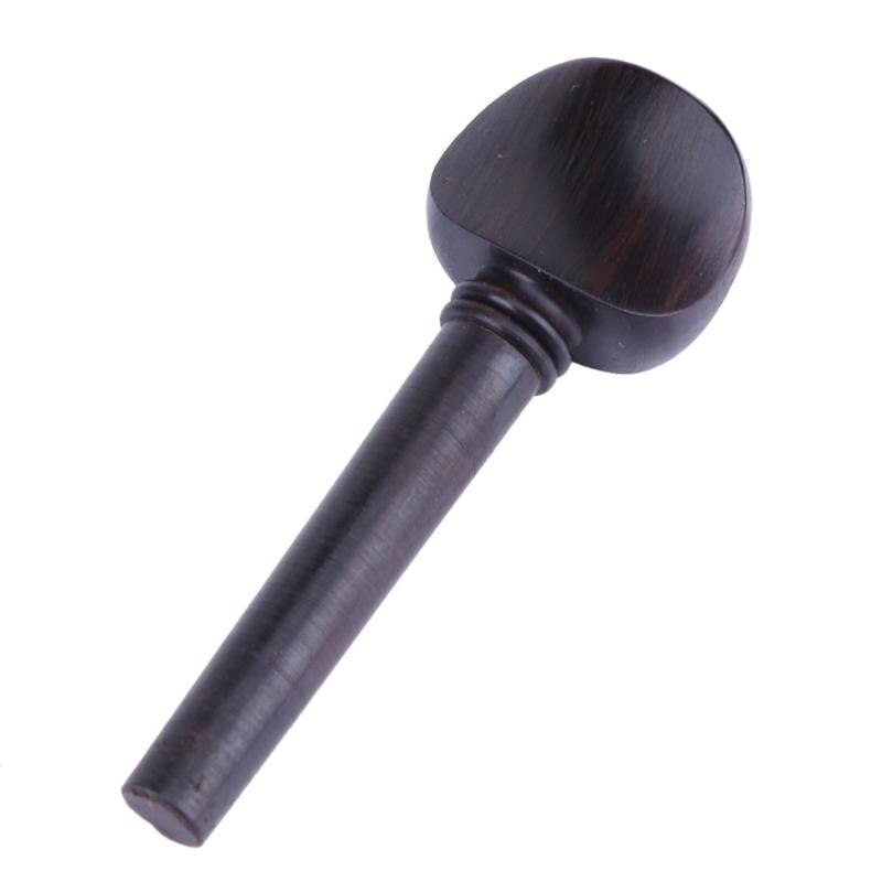 1set (4PCS) Black Violin Tuning Pegs Ebony Violin Peg Musical Instruments Tool Violin Part Accessories Musical Instruments