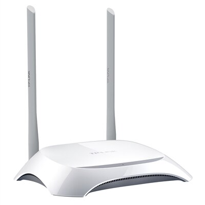 TP-LINK 300M router inalámbrico TL-WR842N 11N MIMO CCA 4 10/100M de rj45 puertos LAN Auto MDI/MDIX 2 antenas
