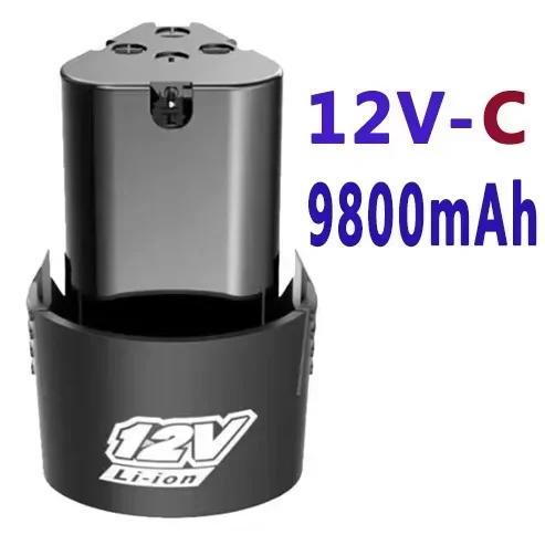 .Hohe Kapazität 12V 9800mAh Universal Akku Für Elektrowerkzeuge Elektrische Schraubendreher Elektrische 12V 6800mAh: WHITE