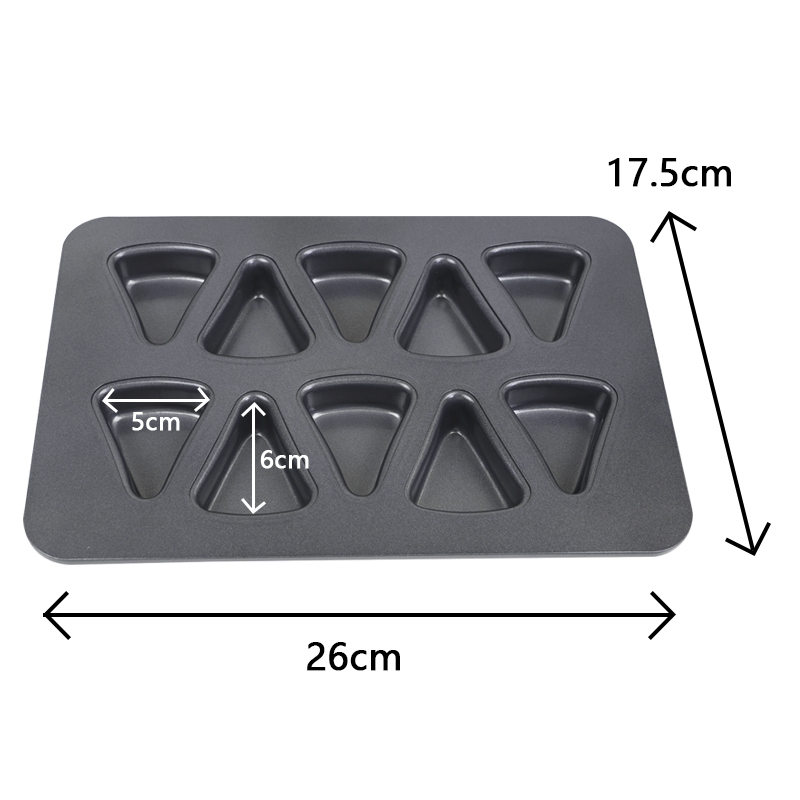 Mini molde para pasteles de acero al carbono con 6 cavidades, forma cuadrada, pan tostado con tapa, libra, pastel, Madeleine, muffins, postre, herramientas para hornear: Amarillo claro