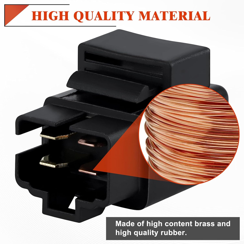 Universal 4 Pins Starter Solenoid Starter Relay for 2 stroke Scooter Moped Minarelli JOG50 JOG90 JOG 3KJ 4DM ZR50 AEROX 50 YQ50