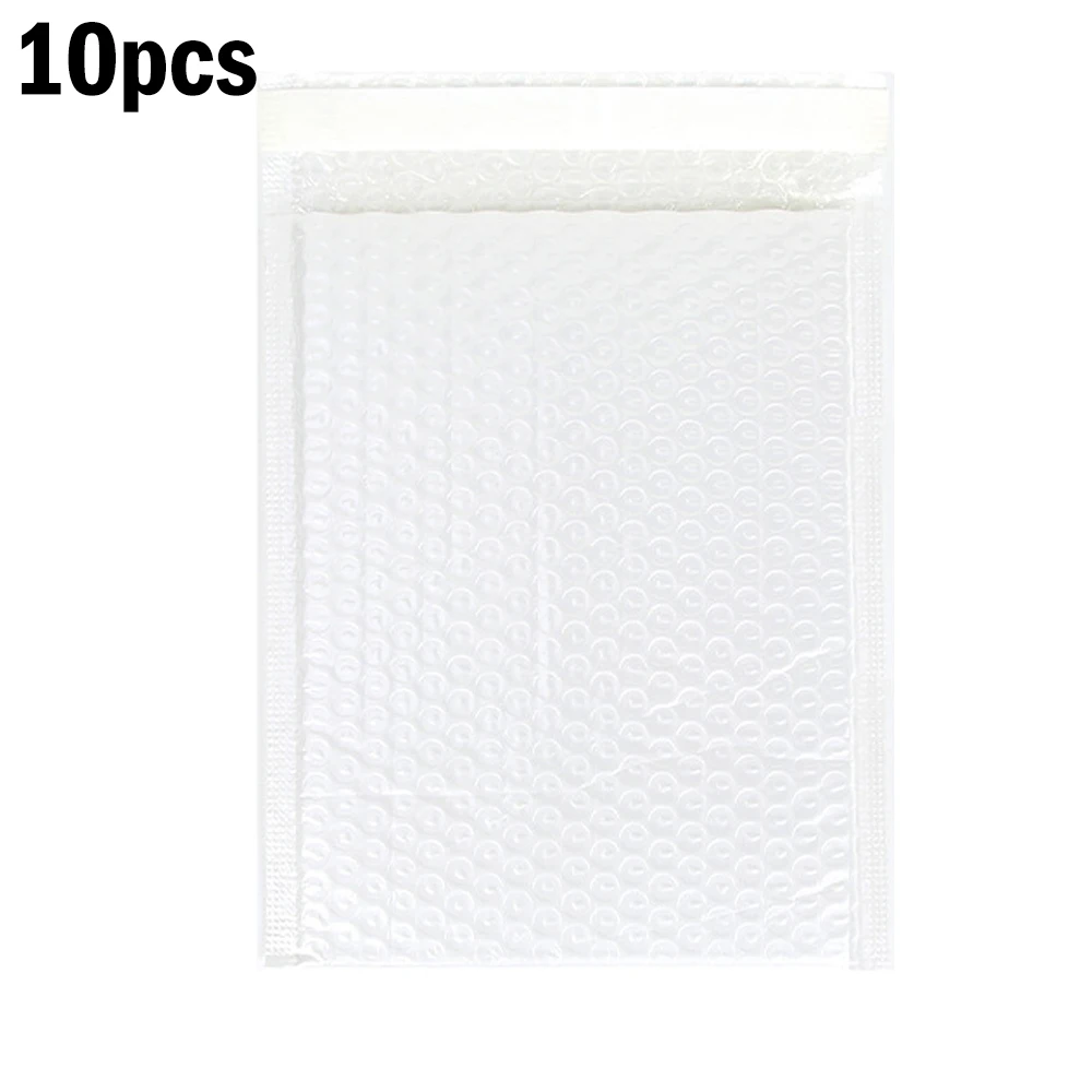 50-10 Uds. Sobre de burbujas negro/rosa autosellado acolchado sobres de burbujas paquetes de impermeables para suministros de maquillaje de joyería