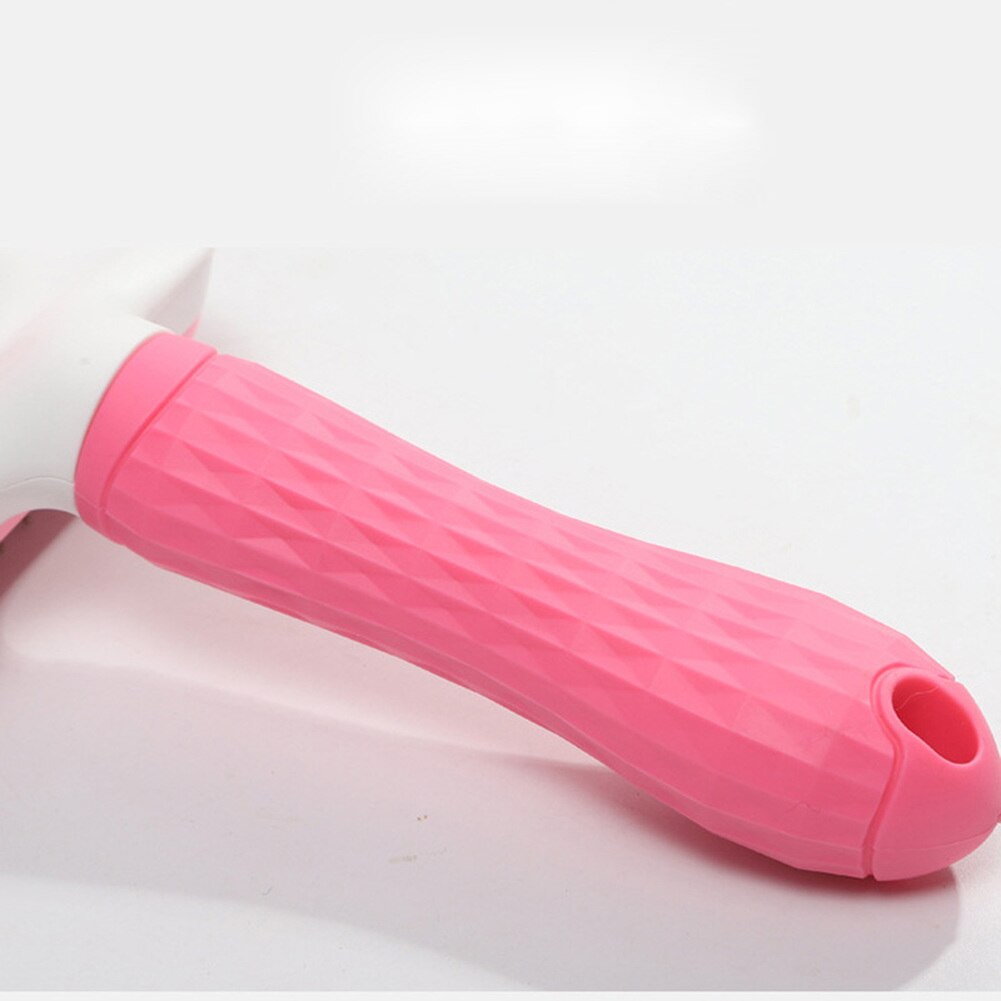 Pet auto limpeza slicker escova pet grooming ferramenta remove undercoat, derramamento de esteiras e emaranhado cabelo gatinho gatos auto noivo pente