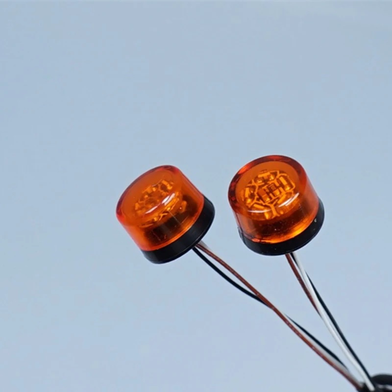 RC 1:14th Scale Roof Revolving Light Wick Kit Light Board For Tamiya Rc Dump Truck 770s 8×4 56371 RC Car Accessories