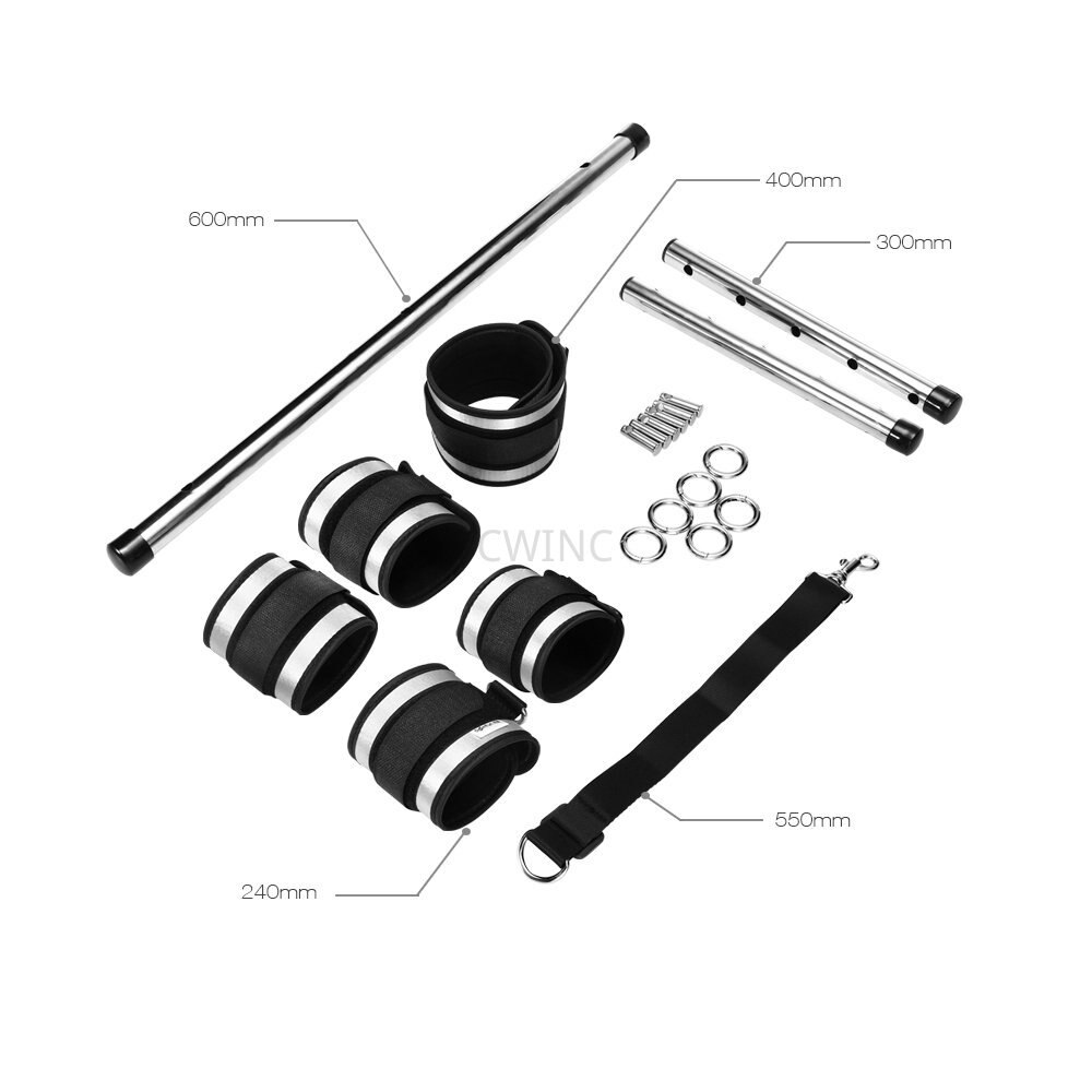 Positie Terughoudendheid Dij Spreader Bar Kit met Manchetten