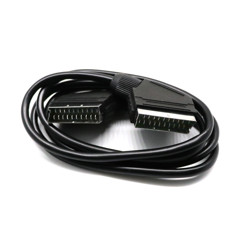 1.5m Scart to Scart Cable / Lead 21 Pins Connected Saorview, SKY, Freesat TV#T2: Default Title