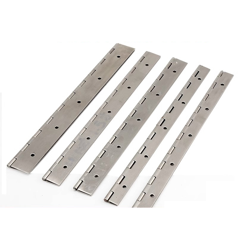 6in-20in Piano Hinges Heavy Duty Stainless Steel 304 Continuous Hinge Long Cabinet Cupboard Furniture 2pcs 8in 10in 12in 16in