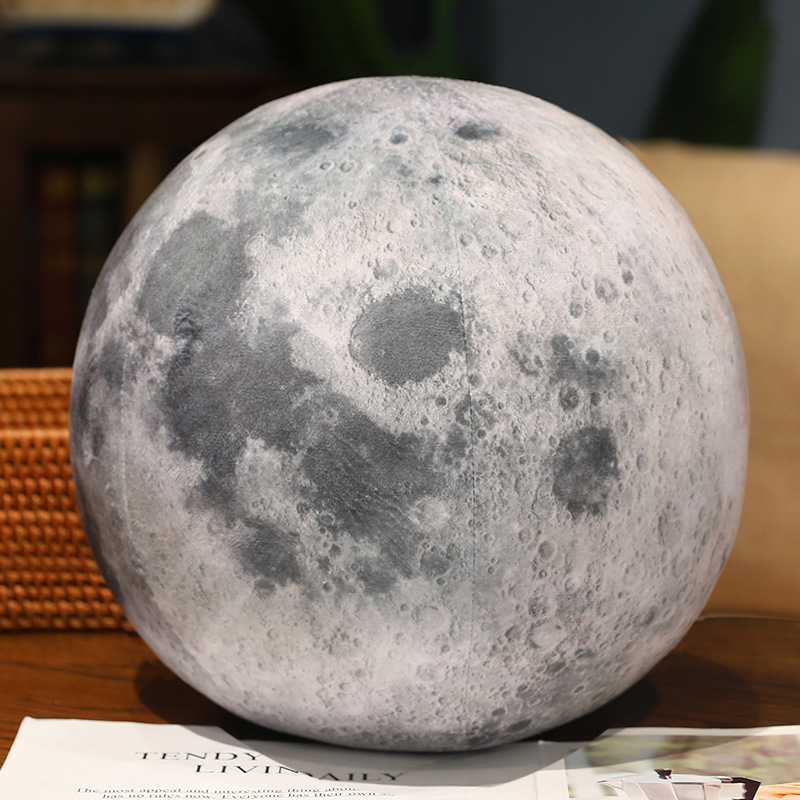 Simulación de tierra, sol, Marte, juguete de peluche, planetas rellenos en el sistema Solar, almohada de muñeca suave, cojín, juguetes para niños, decoración de de cumpleaños: Azul / 11cm-30cm