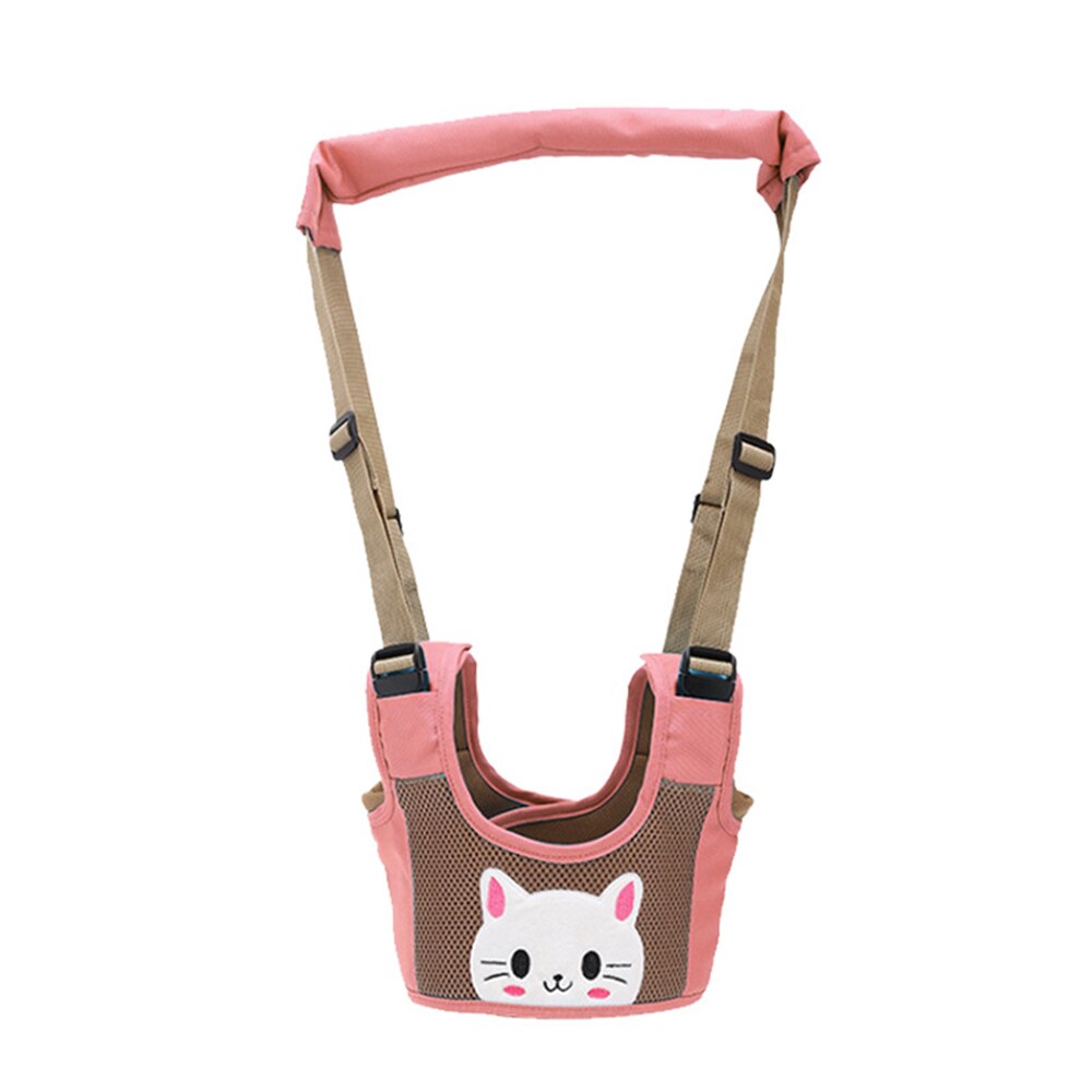 Baby Walker Toddler Harness Assistant backpack Leash for Children Kids strap Learning Walking Baby Belt Child Safety Reins: Pink