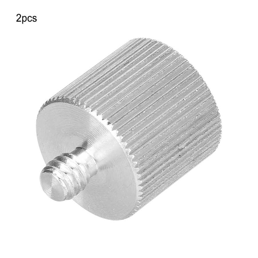2 Pcs 1/4 Tot 5/8 Leveling Beugel Schroef Universele Aluminium Beugel Moer Adapter Met Kleine Behuizing Stabiele Prestaties