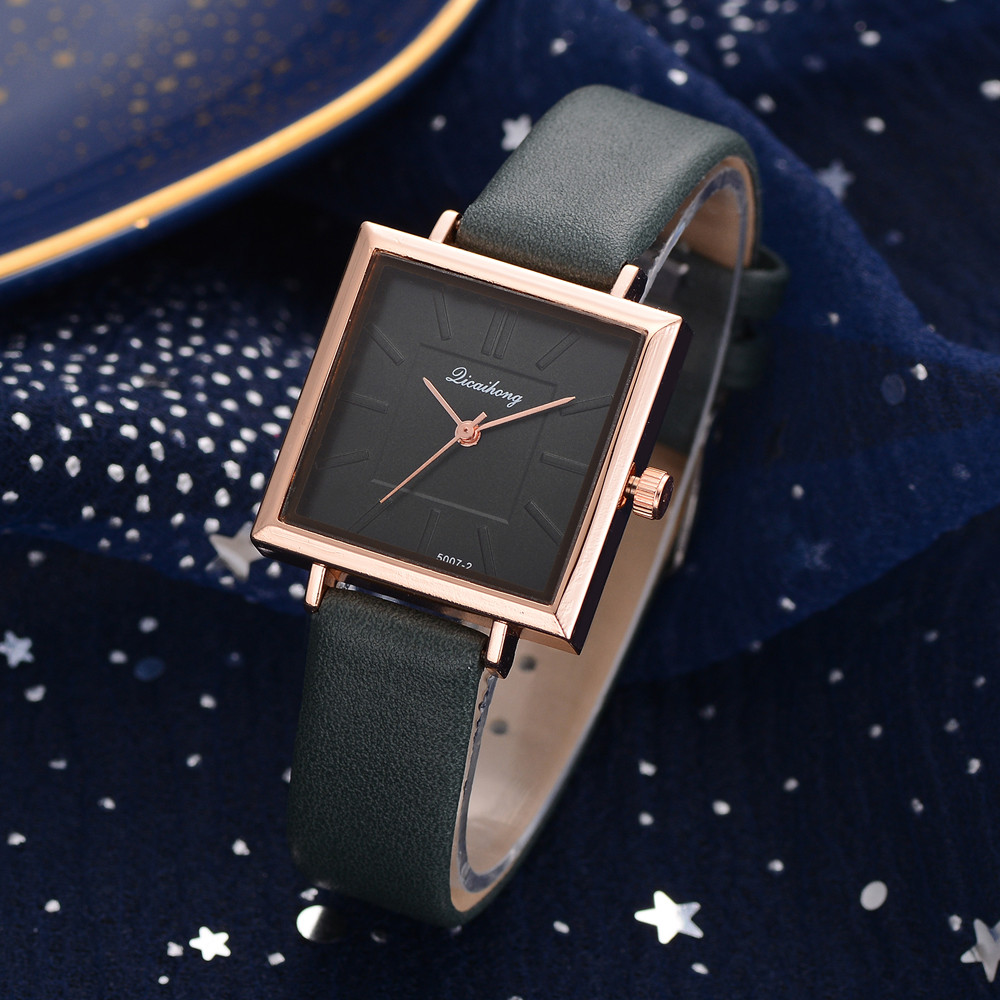 Relojes Montres Femmes de lujo para Mujer, relojes de pulsera digitales con correa de Cuero Luminoso, Reloj de pulsera informal de negocios, Reloj de vestir para Mujer