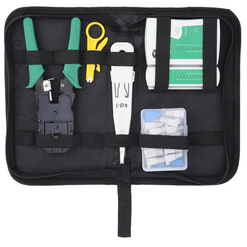 SGILE 12 en 1 Professional Testeur de Network Réseau Câble Kits d