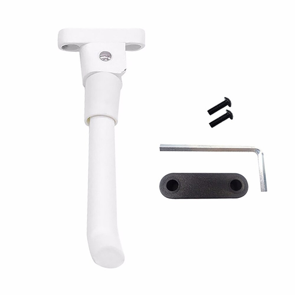 1Pc Folding Electric Scooter Foot Support Holder for Xiaomi M365 Scooters Tripod Side Support Spare Parts Skateboard Accessories: White