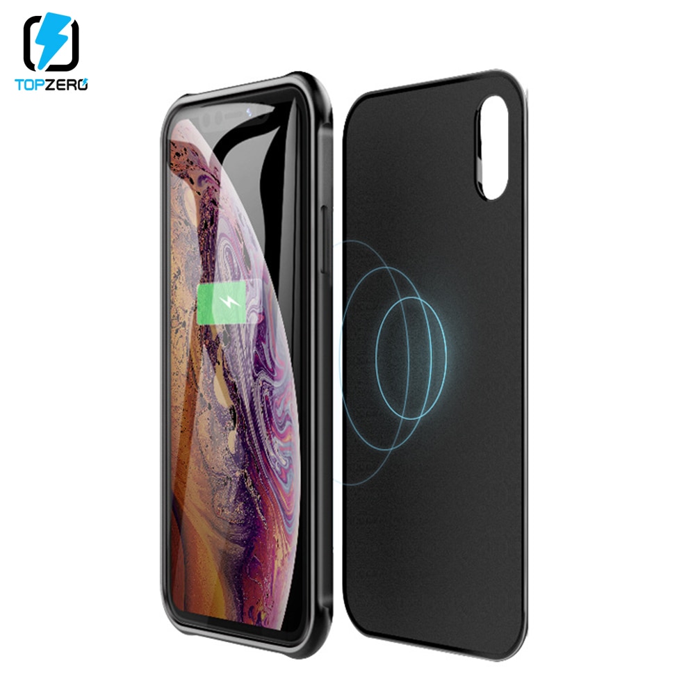 Batterideksel til iphone x xs magnetisk frakt powerbank-deksel til iphone xr powerbank batterilader-deksel til iphone xs max