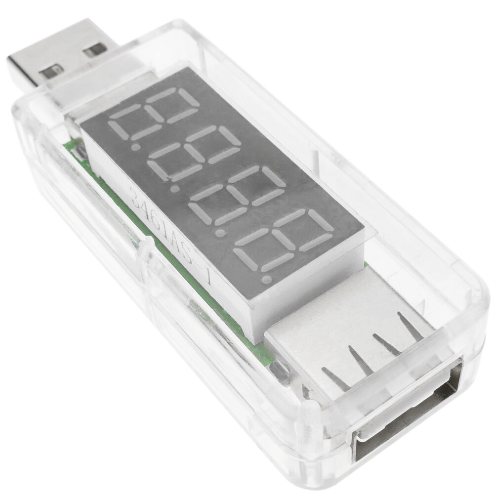 BeMatik - Voltímetro USB con visores de 4 dígitos