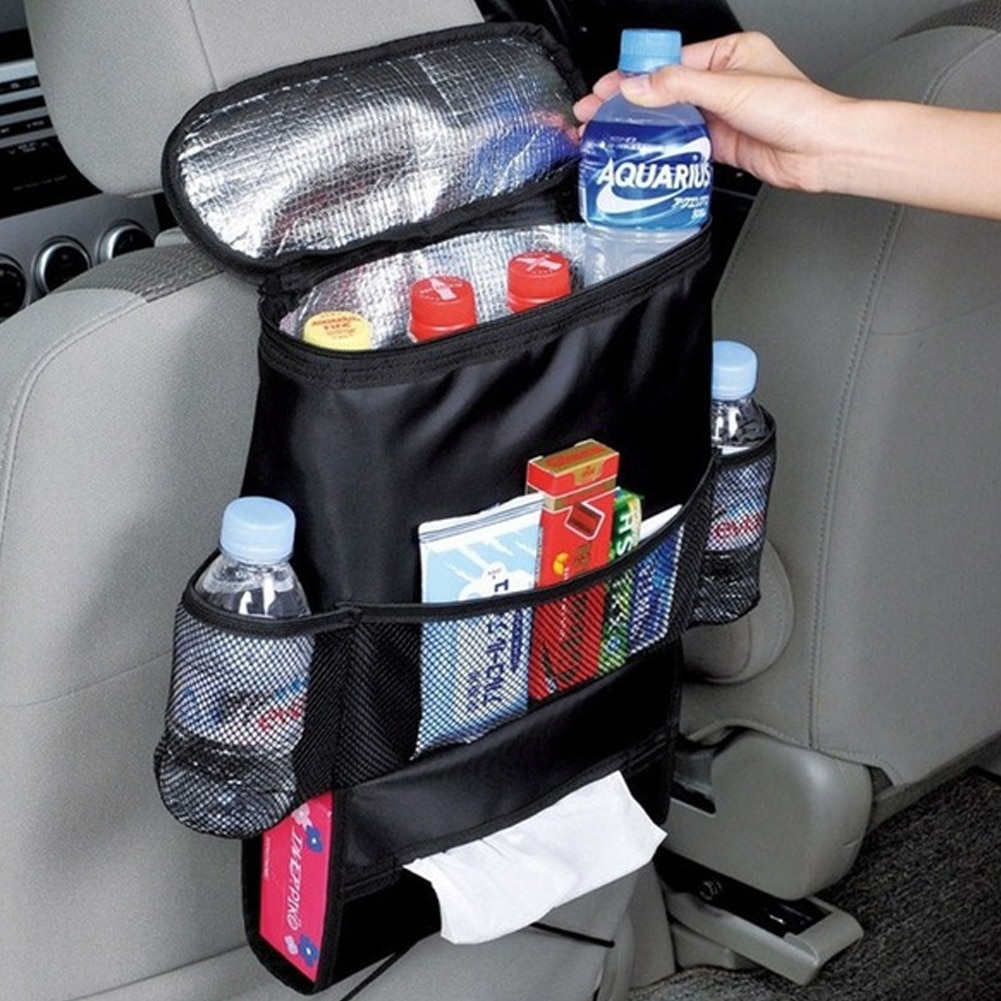 Auto Accessoires Auto Seat Terug Multi-Pocket Isolatie Opbergzakken Thermische Travel Organizer Case Pouch Container