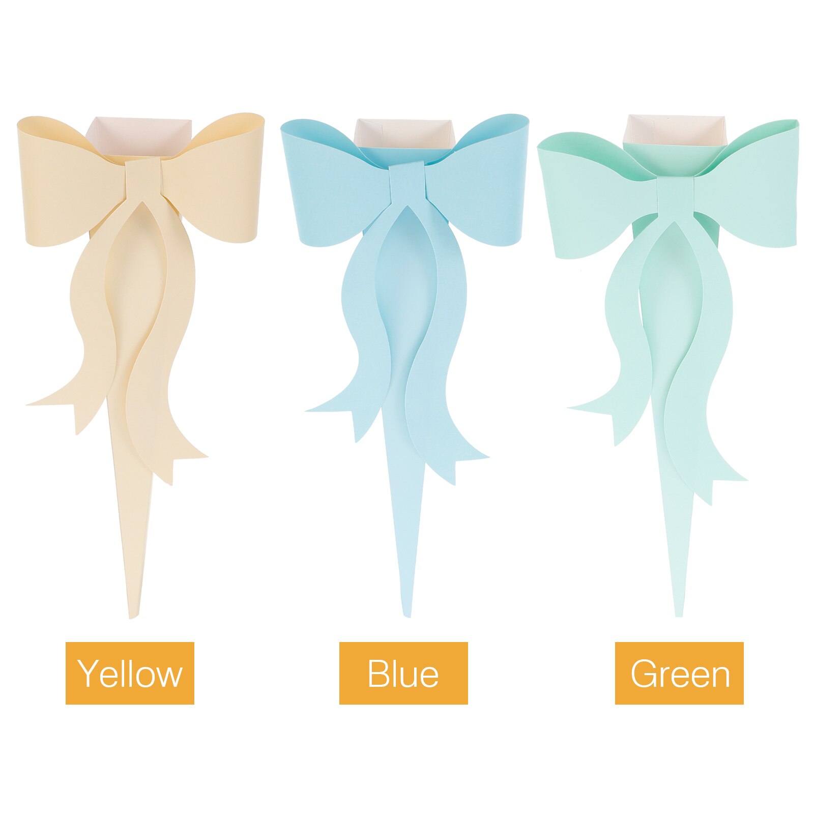 10 Sets Flower Arrangement Packing Box Bouquet Wrapping Box DIY Material for Bouquet