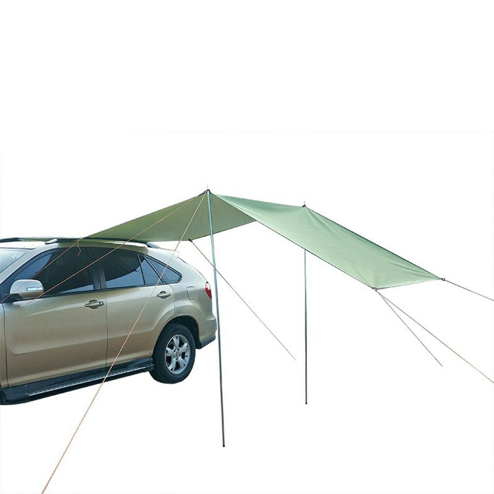 Toldo impermeable para techo de coche, tienda de campaña portátil UV para techo de automóvil, toldo de lluvia