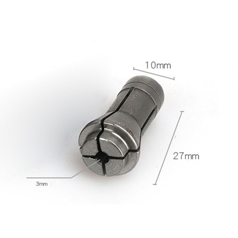 Mandril de sujeción para máquina de pulir, mandril de grabado de sujeción, aleación gris de 6mm/3mm, pieza de repuesto, accesorio de herramienta duradero, 1 ud.