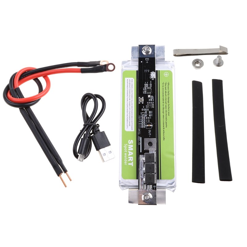 Herramienta de soldadura por puntos todo en uno, portátil, bricolaje, tamaño Mini, máquina de soldadura de batería de litio con equipo de batería