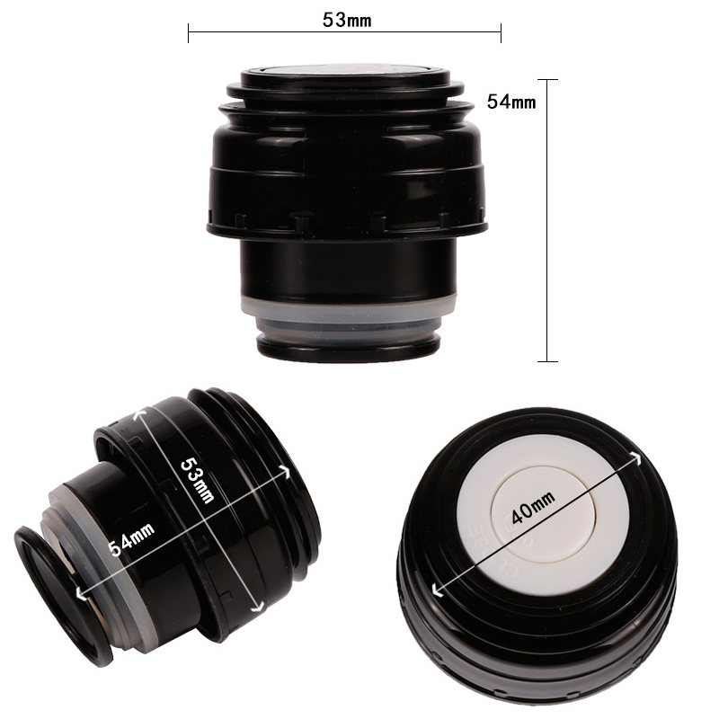 Tampa para caneca copo de viagem ao ar livre, tampa para copo balão a vácuo, acessórios para bebidas térmicas inoxidável