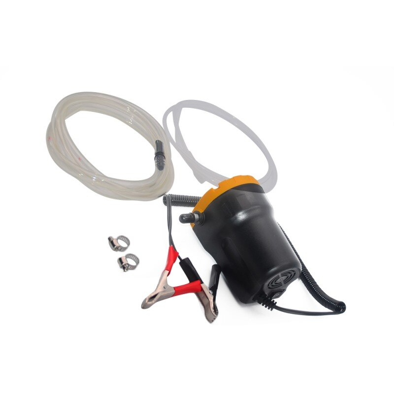 12V 5Amp Oil Fluid Sump Extractor Scavenge Exchange Transfer Pump Suction Transfer Pump + Tubes for Auto Car Boat Motor