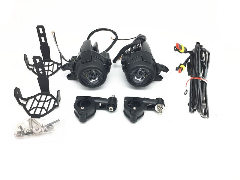 Led Motor Motorcycle Fog Universal Motorcycle LED Auxiliary Fog Light Assemblie Driving Lamp 40W Headlight For BMW Moto