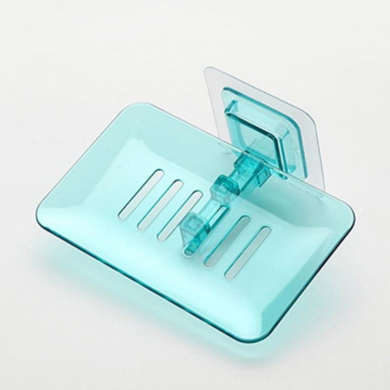 Bathroom Supplies Bathroom Shower Soap Holder Wall Mounted Soap Dishes Box Toiletries Organizer Kitchen Storage Rack For Bath: 01