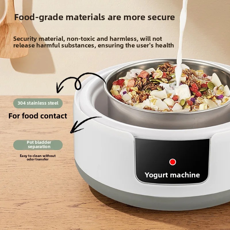 Intelligente automatische Mini-Joghurtbereiter für Höhle Heimgebrauch, Nano-Bohnenmaschine, multifunktionale selbstgemachte Joghurt-Nano-Bohnen-Reisweinmaschine