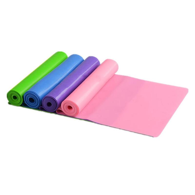 Miljövänligt latex yoga stretch band stretch band pull band bälte lakan pull fitness rep drag motstånd  n4 n 1