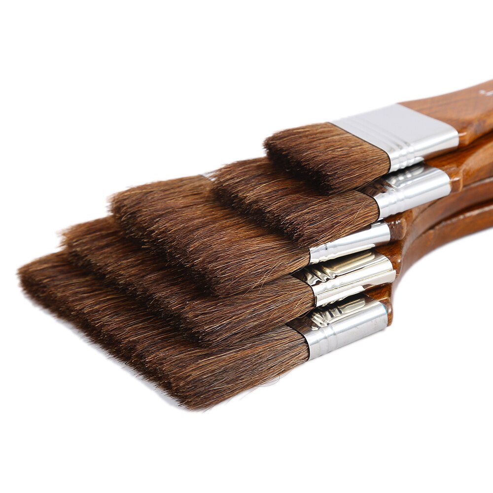 1Pc Paint Brushes Acrylic DIY Graffiti Brush Set For Artist Oil Scrubbing Brush School Drawing Paint Stationery Supplies