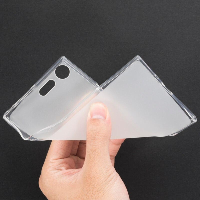 Pu lederen telefoonhoesje met houtnerf voor de sony xperia xz premium, flip-book case, zakelijke portemonneehoes, zachte siliconen achterkant: Witte zachte siliconen