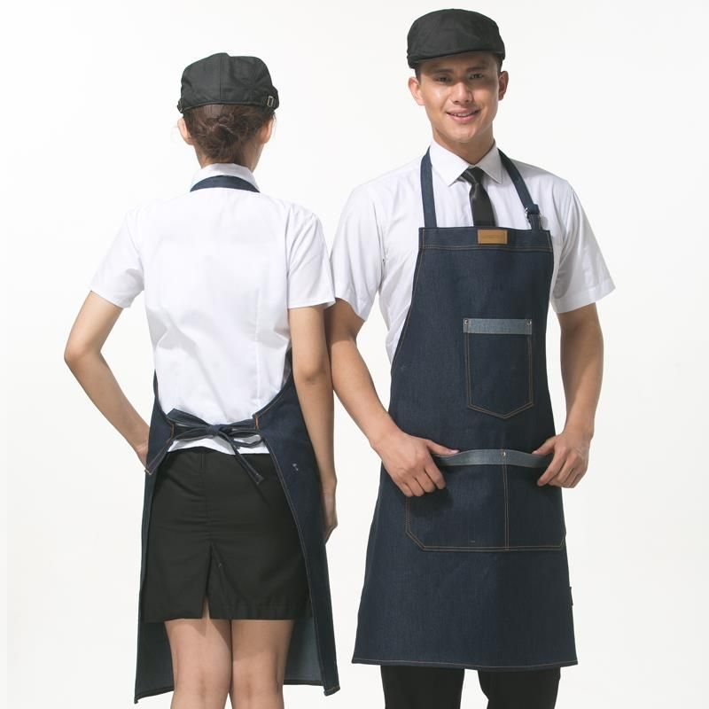 1 piece Unisex Chef apron,Food Cooking sushi Kitchen Work Wear,waitress apron